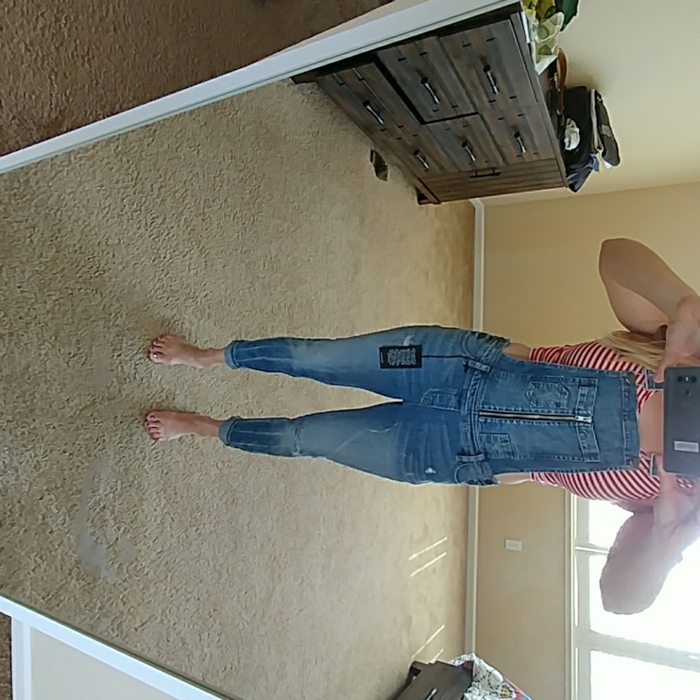 Chic fitted overalls size 26
